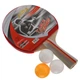 Набор для настольного тенниса Cima Table Tennis 8907 1 ракетка + 3 мяча - изображение 1