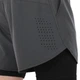 Шорти подвійні спортивні чоловічі Zelart Fit 9015 розмір XL (170-175 см) Grey - зображення 7