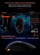 Игровая компьютерная мышь проводная MEETION Backlit Gaming Mouse RGB MT-G3325 5000 DPI RGB подсветка black - изображение 8