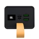 Зовнішній акумулятор повербанк Power bank XO PR130 40000mAh |2USB/Type-C/Micro, QC/PD| Black - зображення 3