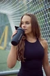 Шейкер спортивний SmartShake металевий Reforce Stainless Steel 30oz/900ml Black - зображення 7