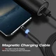 Кабель Магнитный Для Зарядки Телефона 3в1 Bitzen Magnetic MicroUSB+Type-C+Lightning 1м Черный 87687-2376 - изображение 6
