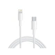 Кабель заряджання для Apple Type-C (USB-C) to Lightning 1М Тайп-с для iPhone 8/8Plus/X/Xs/11/12/12Pro Max/13 White - зображення 2
