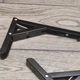 Складной держатель-консоль полок из нержавеющей стали ZUOGANG Fold Bracket F8 - 19.5cm (Slim) Черный (2 шт) - изображение 5
