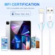 Кабель для iPhone Lightning to USB кабель зарядки для iPad iPhone iPod IOS 1m PAVLYSH PWE-04 - изображение 4