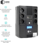 ИБП QUBE AIO 850 850VA/480W LCD 6 x Schuko RJ-45 USB (QBAIO850) - изображение 3