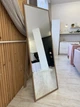 Зеркало напольное в полный рост на ножке большое прямая рама передвижное 600х1600 мм Дуб Сонома - изображение 6