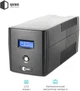 ИБП QUBE DG 1250 1250VA/720W LCD 4 x Schuko RJ-45 USB (QBDG1250) - изображение 3