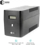 ИБП QUBE DG 1550 1550VA/900W LCD 4 x Schuko RJ-45 USB (QBDG1550) - изображение 2