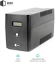 ИБП QUBE DG 1550 1550VA/900W LCD 4 x Schuko RJ-45 USB (QBDG1550) - изображение 3