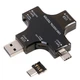 USB тестер струму напруги ємності, Type-C MicroUSB, Atorch J-7C - зображення 2
