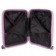 Чемодан малый полипропилен Airtex сиреневый 245 purple (S) - изображение 3