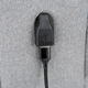 Рюкзак молодіжний універсальний міський/шкільний з USB підключенням S&T чорний/сірий - зображення 6