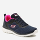 Buty na siłownię damskie Skechers Bountiful - Quick Path 12607-NVHP 36 (6US) 23 cm Ciemnogranatowe (194428108650) - obraz 4