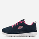 Buty na siłownię damskie Skechers Graceful - Get Connected 12615W-NVHP 36 (6US) 23 cm Czarne (190872893869) - obraz 5