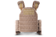 Плитоноска / тактичний жилет Plate Carrier U-WIN PRO зі швидким скиданням 260х330 з камербандами L під балістичні пакети Cordura 1000 Тан - изображение 3