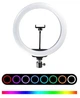 Кольцевая RGB лампа Ring Light MJ-33 с креплением и пультом USB 26 см - изображение 2