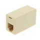 Соединитель кабелей переходник RJ11 адаптер ISDN 1:1 6P4C (4 Pin) (48525) - изображение 1