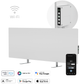 Конвектор AENO Premium Eco Smart GH3S LED White (AGH0003S) - изображение 3
