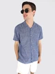 Рубашка летняя мужская Colin's CL1063689INV S Indigo (8683197581662) - изображение 1