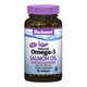 Натуральная Омега-3 из лососевого жира, Bluebonnet Nutrition, 90 желатиновых капсул (BLB-00952) - изображение 1