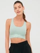 Спортивный топ женский Reebok Wor Seamless Bra H65612 S Ready Green (4065423333988) - изображение 6
