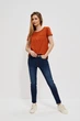 Джинси жіночі MOODO 3907N XXL сині - изображение 4