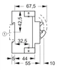 Автомат защиты двигателя 18-25A [4646627] MSP0-25 ETI - изображение 3