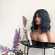 Перука KITTO HAIR каре у синьому кольорі з чубчиком (6783) - зображення 4