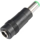 Переходник питания с DC5.5х2.1мм на DC6.3х3.0мм Value S1020 черный - изображение 1