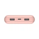 Портативное зарядное устройство Belkin 20000mAh, 15W Dual USB-A, USB-C, rose gold - изображение 6