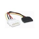 Кабель питания Manhattan 342766 Molex 4 pin - SATA power Female - изображение 2