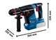 Аккумуляторный перфоратор Bosch GBH 187-LI ONE Chuck SDS-Plus (0611923121) (2х - 18В 5 А/Ч, ЗУ + кейс) - изображение 2