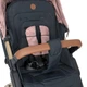 Коляска детская El Camino ME 1053G DYNAMIC PRO Special Pink, розовый - изображение 4