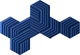 Акустическая панель Elgato Foam acoustic panels Starter Set Blue 6 шт (10AAL9901) - изображение 2