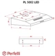 Вытяжка Perfelli PL 5002 I LED - изображение 10