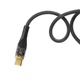 Кабель Essager Interstellar Transparent Design USB Type-A to USB Type-C 7A 2 м Black (EXCT-XJA01-P) - изображение 3