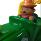Трактор музыкальный Limo Toy с прицепом звуки подсветка 4 фигурки в комплекте Зеленый (M 5572 UA) - изображение 7