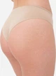 Трусики-бикини Giulia Brasilian Briefs Rib S/M Naturale (4823116911543) - изображение 4