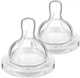 Соска силіконова Philips AVENT Анти-Колік від 1 міс 2 шт повільний потік (SCY762/02) - зображення 1