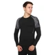 Спортивна футболка чоловіча Zelart Heroe 513 розмір L (170-175 см) Black-White - зображення 1