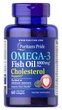 Омега-3 риб'ячий жир, Omega-3 Fish Oil, Puritan's Pride, підтримка кісток, 1000 мг, 60 капсул (PTP-55634) - зображення 1