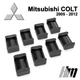 Ремкомплект обмежувача дверей Mitsubishi COLT 2005 до 2012 фіксатори вкладки втулки - зображення 4