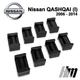 Ремкомплект ограничителя дверей Nissan QASHQAI (I) 2006 до 2014, фиксаторы, вкладыши, втулки - изображение 4