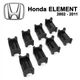 Ремкомплект ограничителя дверей Honda ELEMENT 2002 до 2011 фиксаторы вкладыши втулки сухари - изображение 1