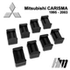 Ремкомплект ограничителя дверей Mitsubishi CARISMA 1995 до 2003 фиксаторы вкладыши втулки - изображение 4