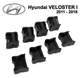 Ремкомплект обмежувача дверей Hyundai VELOSTER&nbsp;(I) 2011 до 2018 фіксатори вкладки втулки - зображення 1