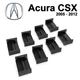 Ремкомплект ограничителя дверей Acura CSX 2005 до 2012 фиксаторы вкладыши втулки сухари - изображение 1