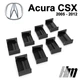 Ремкомплект ограничителя дверей Acura CSX 2005 до 2012 фиксаторы вкладыши втулки сухари - изображение 4