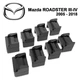 Ремкомплект ограничителя дверей Mazda ROADSTER (III до IV) 2005 до 2018 фиксаторы вкладыши втулки - изображение 1
